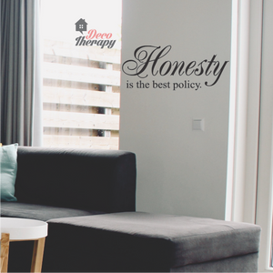 Honesty Is The Best Policy Wall Sticker