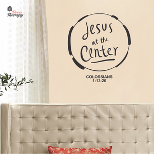 Jesus At The Center Wall Sticker