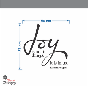 Joy In us Wall Sticker
