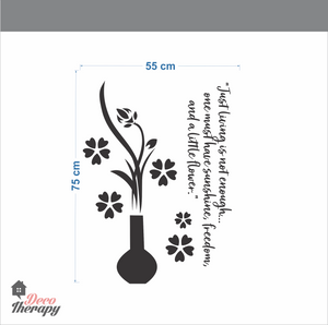 Just Living Must Have Sunshine Wall Sticker