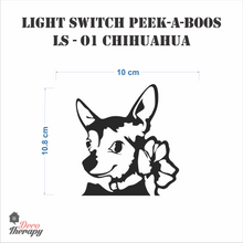 Load image into Gallery viewer, Light Switch 1 Chihuahua Wall Sticker