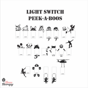 Light Switch 1 Chihuahua Wall Sticker