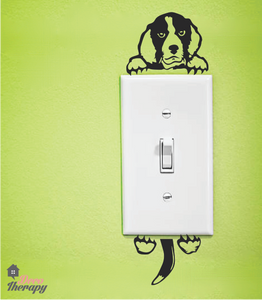 Light Switch 5 Goofy Wall Sticker