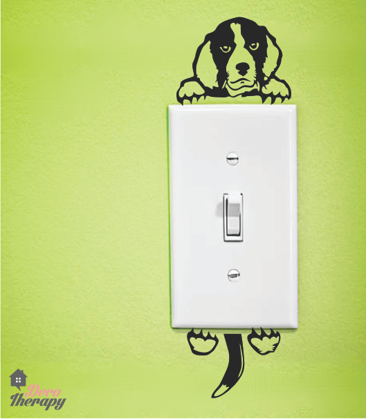 Light Switch 5 Goofy Wall Sticker