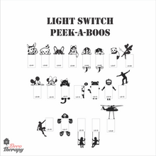 Load image into Gallery viewer, Light Switch 6 Jeeves Wall Sticker