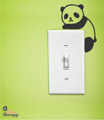 Light Switch 7 Panda Wall Sticker