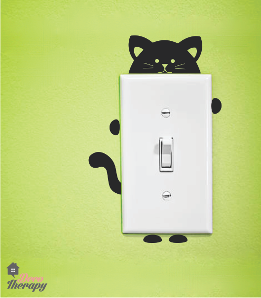 Light Switch 13 Soot Wall Sticker