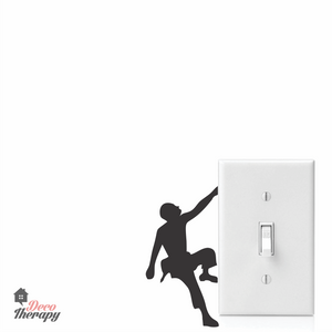 Light Switch 16 Jimmy Climb Wall Sticker