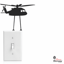 Load image into Gallery viewer, Light Switch 20 Helicopter Wall Sticker