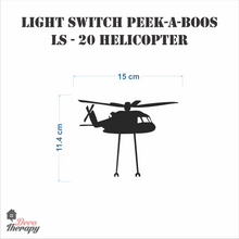 Load image into Gallery viewer, Light Switch 20 Helicopter Wall Sticker