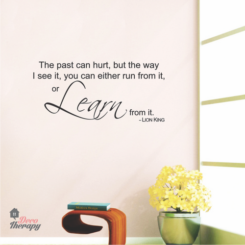 Learn From It Wall Sticker