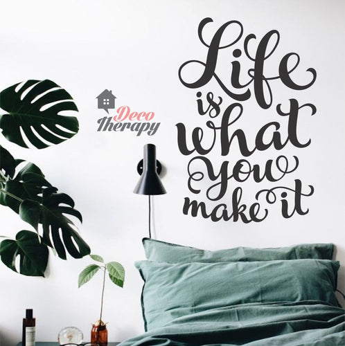 Life Is What You Make It Wall Sticker