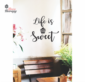 Life Is Sweet Wall Sticker