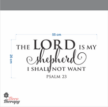 Load image into Gallery viewer, Lord Is My Shepherd I Shall Not Want Wall Sticker