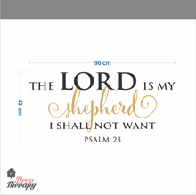 Load image into Gallery viewer, Lord Is My Shepherd I Shall Not Want Wall Sticker