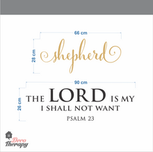 Load image into Gallery viewer, Lord Is My Shepherd I Shall Not Want Wall Sticker