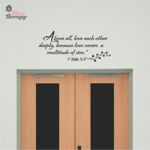Love Each Other Deeply Wall Sticker