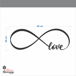 Love Infinity Wall Sticker