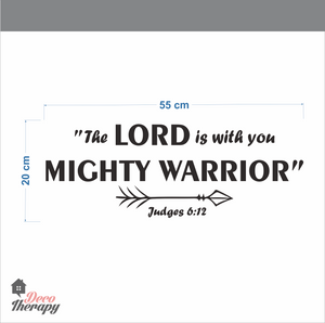 Mighty Warrior Wall Sticker