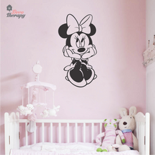 Load image into Gallery viewer, Minnie Mouse Wall Sticker
