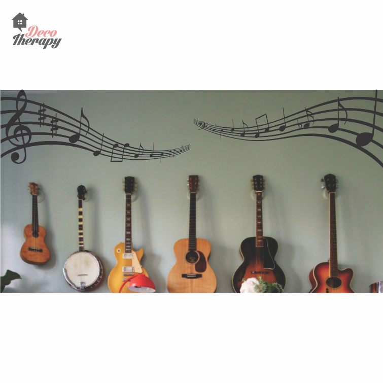 Music Bar V1 Wall Sticker