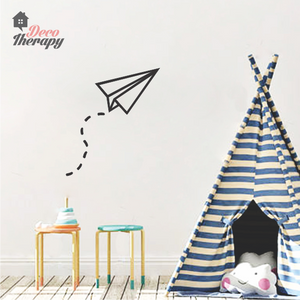 Paper Plane Wall Sticker