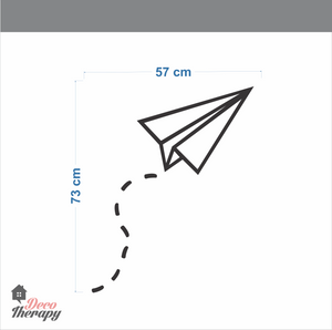 Paper Plane Wall Sticker