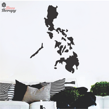 Load image into Gallery viewer, Philippine Map V1 Wall Sticker