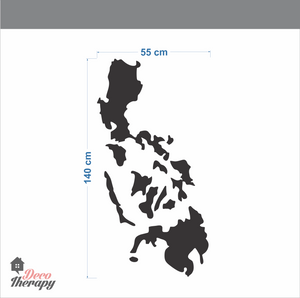 Philippine Map V1 Wall Sticker