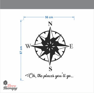 The Places You Will Go Wall Sticker