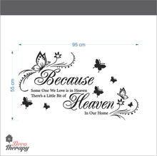 Load image into Gallery viewer, Someone We Love Is In Heaven Wall Sticker