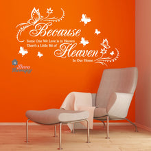 Load image into Gallery viewer, Someone We Love Is In Heaven Wall Sticker