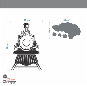 Steam Train Wall Sticker