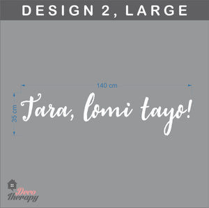 Tara Lomi Tayo Design 2 Wall Sticker