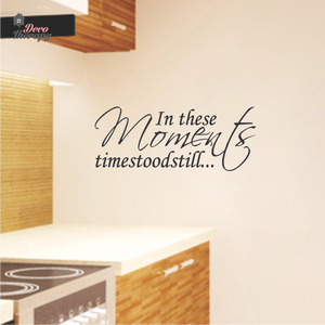 Time Stood Still Wall Sticker