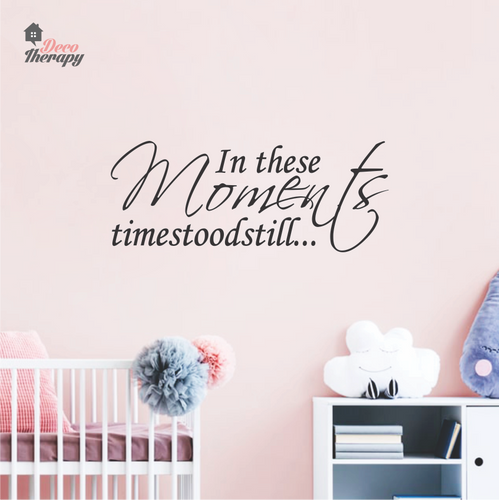 Time Stood Still Wall Sticker