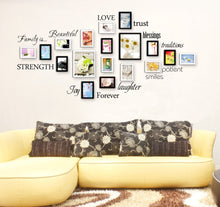 Load image into Gallery viewer, Beautiful Words Family Is Blessings for Frames Wall Sticker