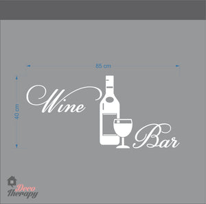 Wine Bar Wall Sticker