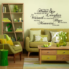 Load image into Gallery viewer, May This Home Be Blessed V3 Wall Sticker