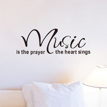 Load image into Gallery viewer, Music Heart Sings Wall Sticker