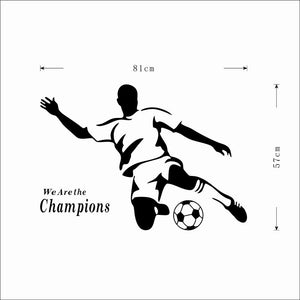 Soccer Player - We Are A Champion